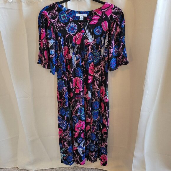 Go Softly Patio Dresses Go Softly Patio Womens Dress Small Floral